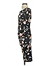 ASOS Floral Black Cocktail Dress Size 2 - photo 5