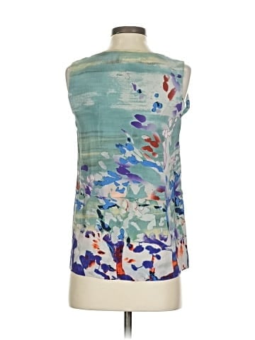 Moulinette Soeurs Sleeveless Silk Top (view 2)