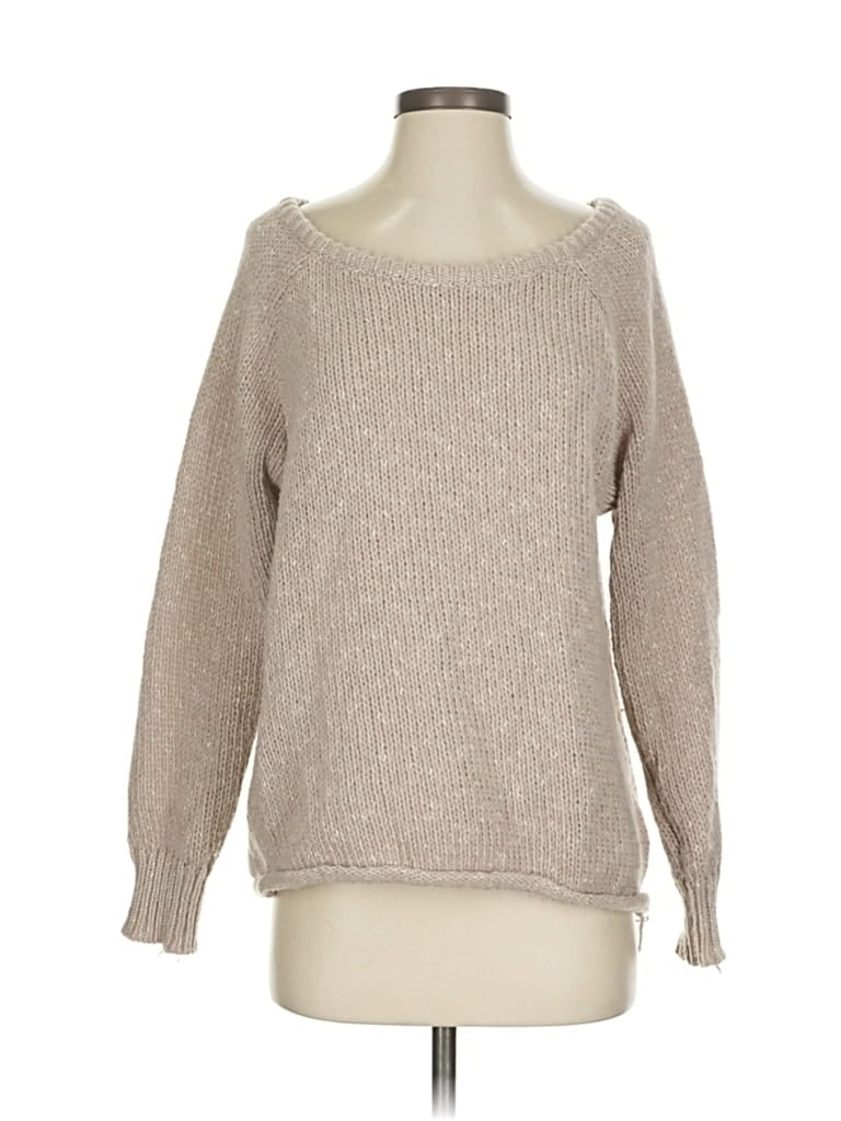 Pre-owned Fashion Pullover Sweater In Brown
