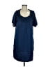 BCBGMAXAZRIA Blue Casual Dress Size M - photo 1
