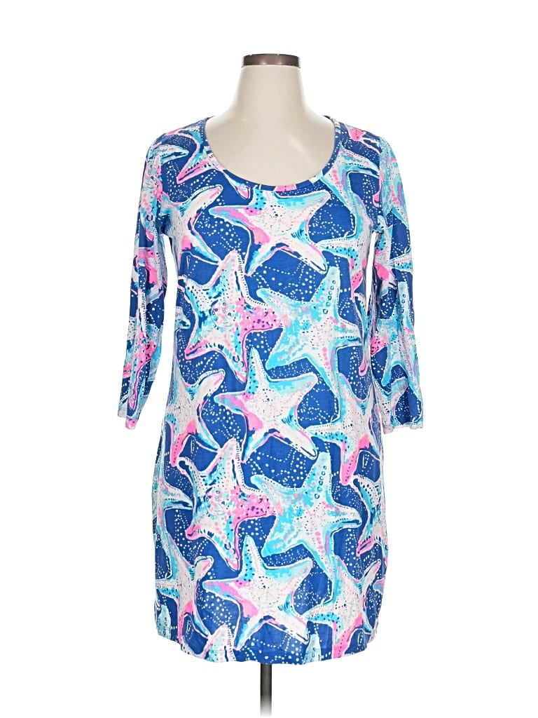 Pre-owned Lilly Pulitzer Casual Dress In Blue