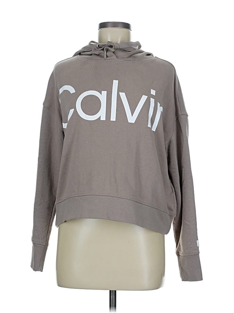 Pre-owned Calvin Klein Performance Sweatshirt In Gray