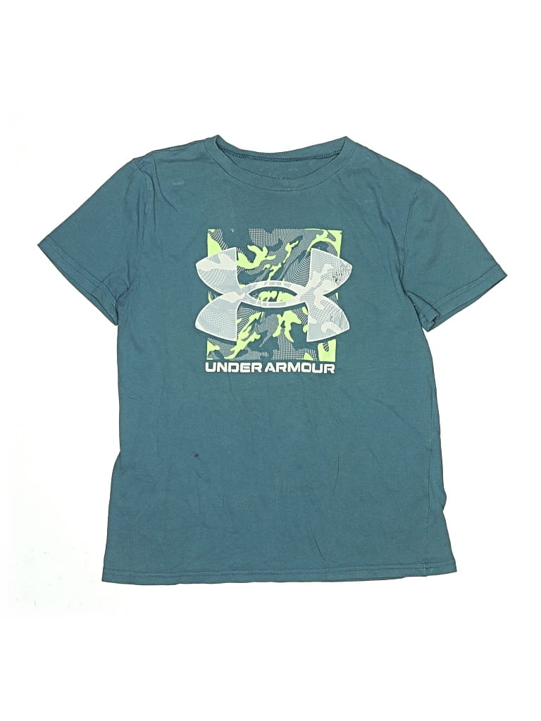 Pre-owned Under Armour Kids' Active T-shirt In Blue