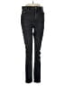 Zara Chevron-herringbone Black Jeans Size 8 - photo 1