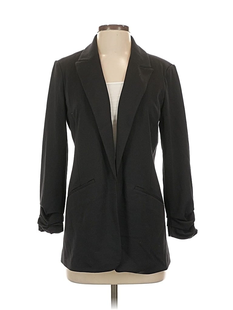 Pre-owned Nine West Blazer Jacket In Black
