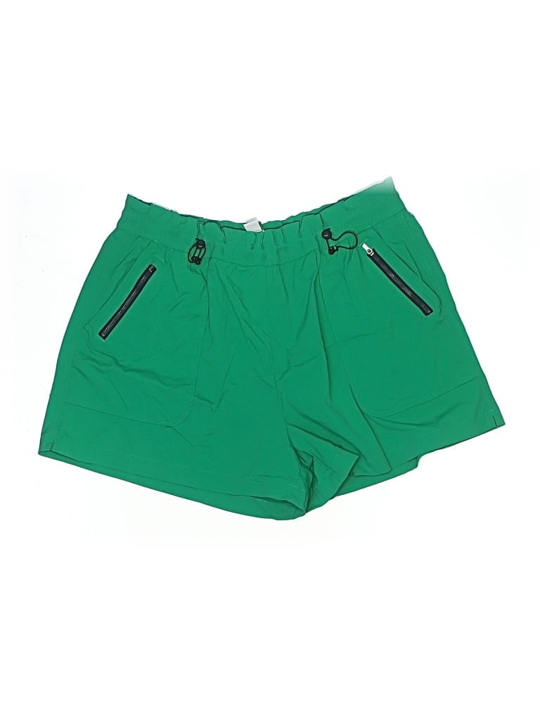 Pre-owned Athleta Athletic Shorts In Green