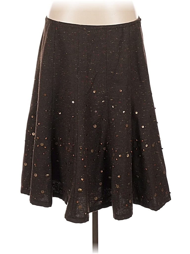 Pre-owned Coldwater Creek Casual Skirt In Brown