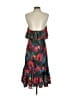 Jason Wu 100% Polyester Tropical Red Cocktail Dress Size 4 - photo 2