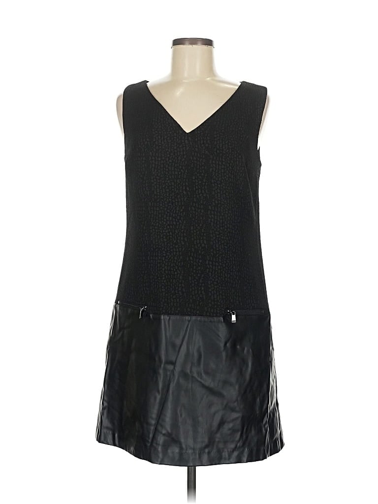 Pre-owned Marc New York Andrew Marc Casual Dress In Black