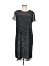 DKNY Gray Cocktail Dress Size 8 - photo 1