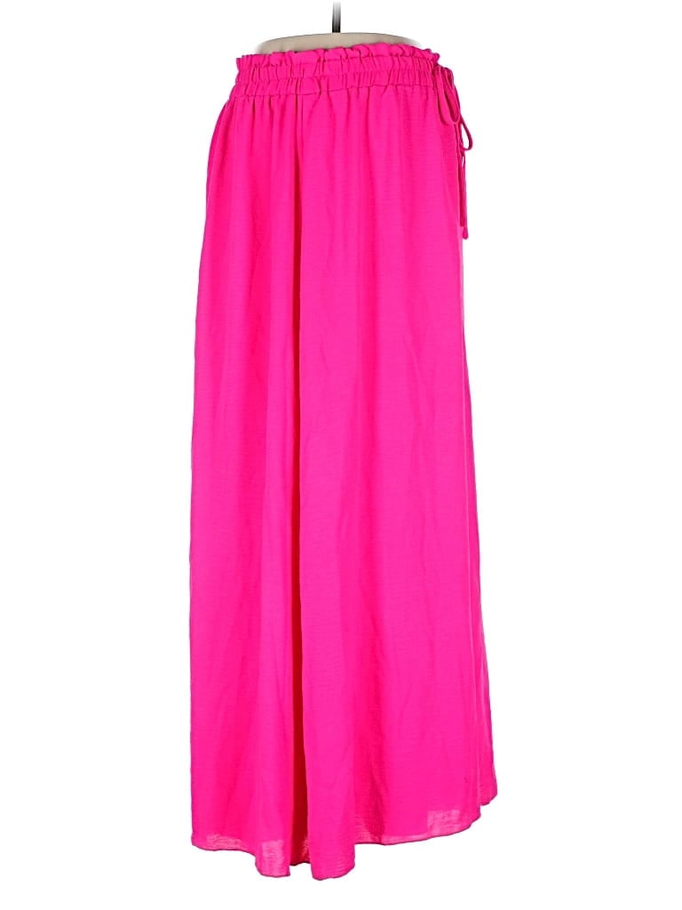 Pre-owned Shein Curve Casual Pants In Pink