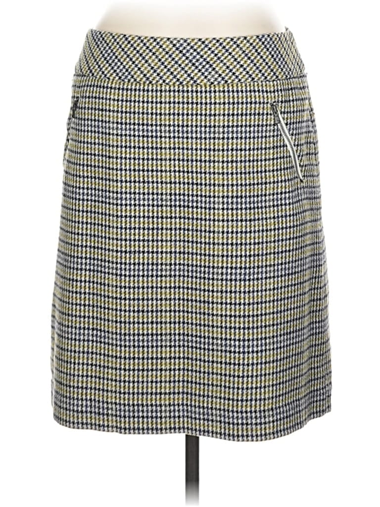 Pre-owned Talbots Outlet Casual Skirt In Gray