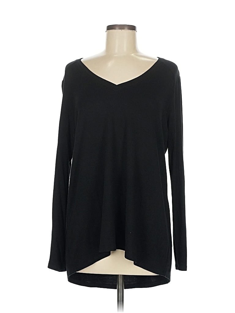 Pre-owned Elliott Lauren Long Sleeve T-shirt In Black