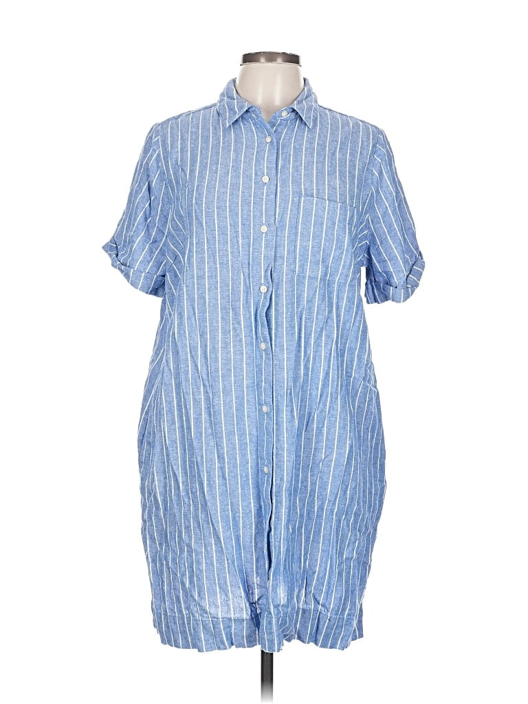 Pre-owned Old Navy Casual Dress In Blue