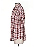 Guess Plaid Red Short Sleeve Button-Down Shirt Size S - photo 5