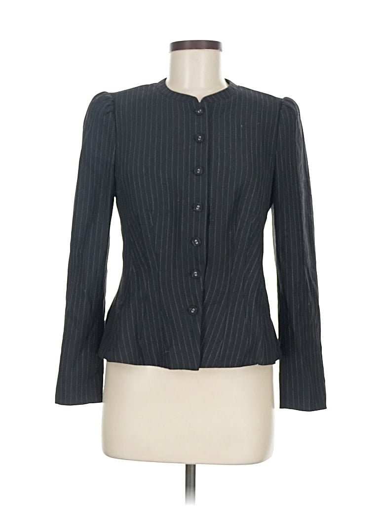 Pre-owned Rebecca Taylor Blazer Jacket In Gray