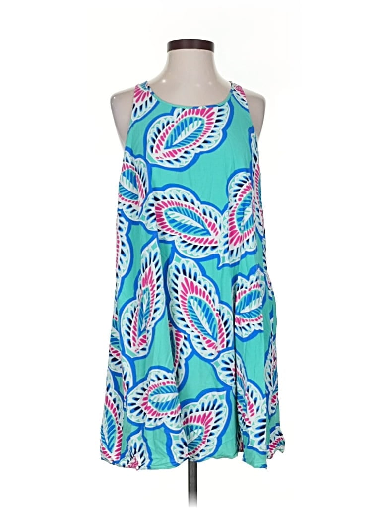 Pre-owned Crown & Ivy Casual Dress In Blue