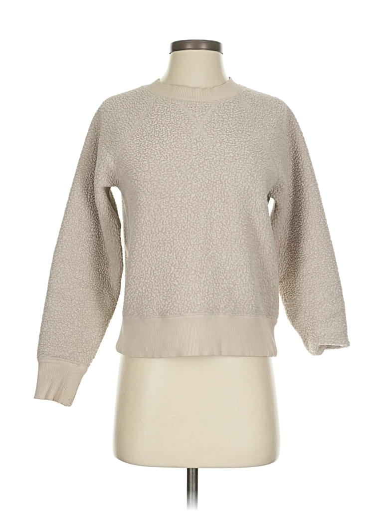 Pre-owned Everlane Pullover Sweater In White