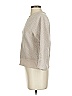 Everlane 100% Polyester Tweed Tan Ivory Pullover Sweater Size XS - photo 5