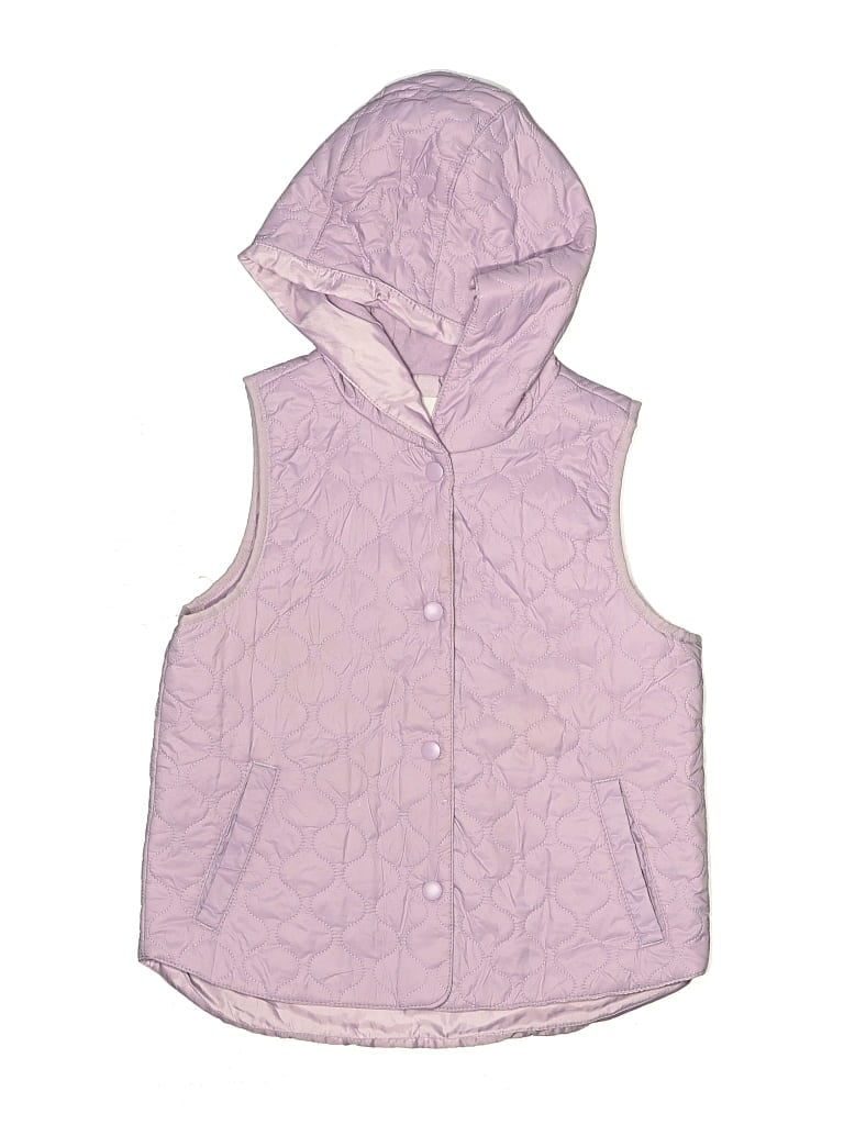 Pre-owned Cat & Jack Kids' Vest In Purple
