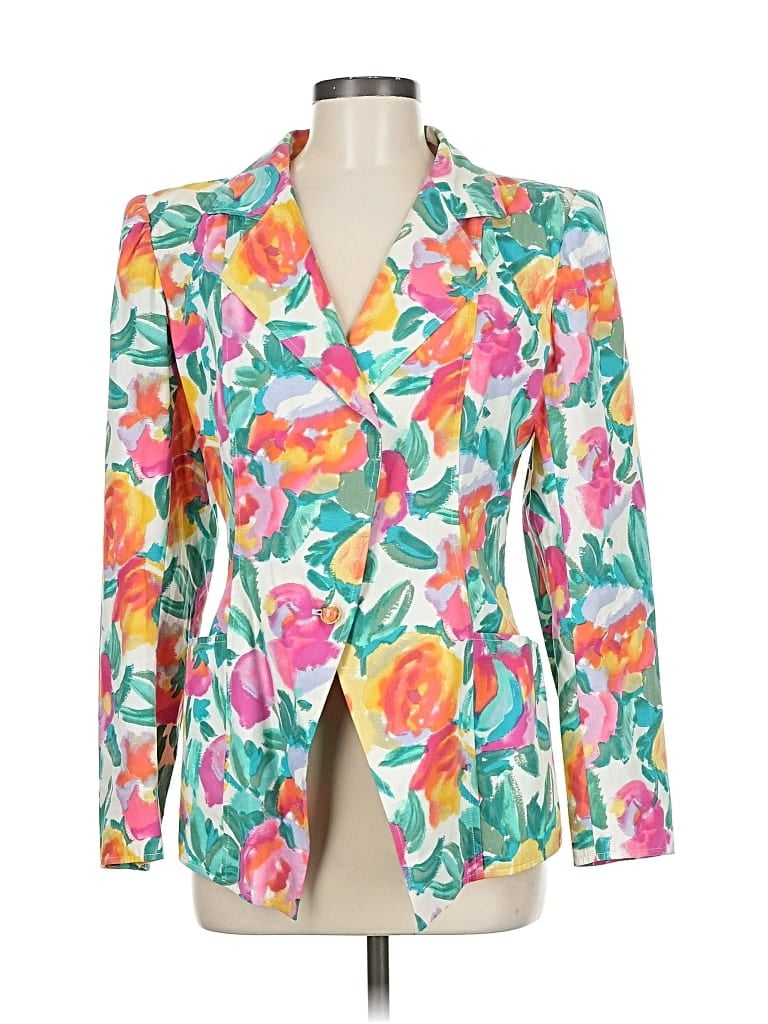 Pre-owned Ungaro Blazer Jacket In Blue