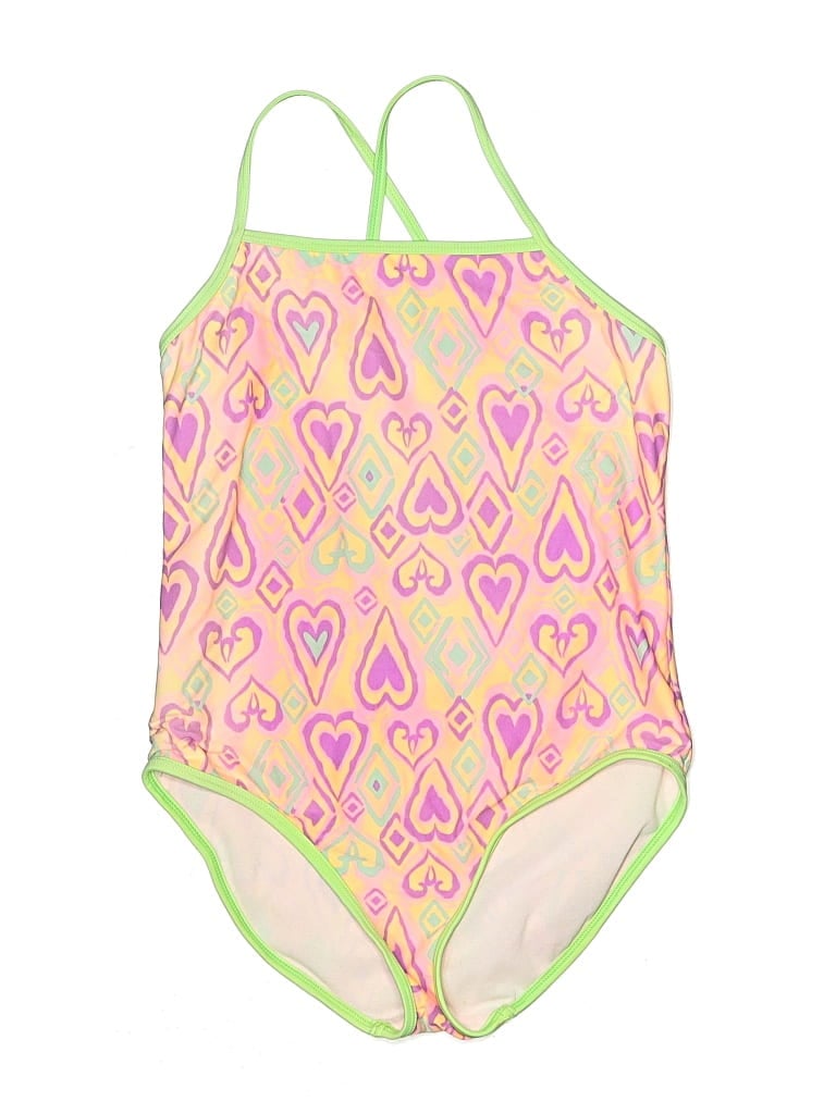 Pre-owned Joe Boxer Kids' One Piece Swimsuit In Yellow