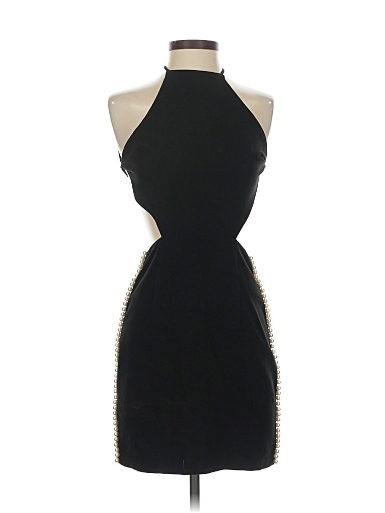 Pre-owned Nbd Cocktail Dress In Black