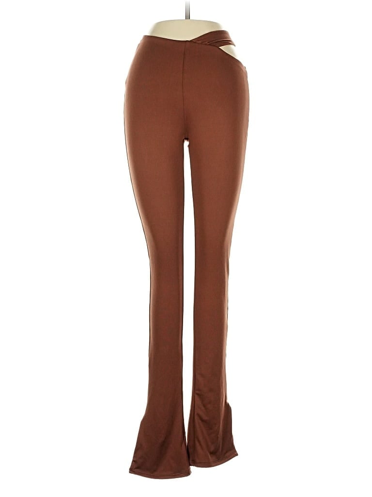 Pre-owned Oh Polly Dress Pants In Brown