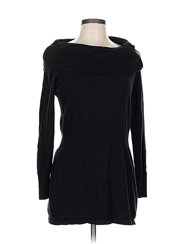 Pre-owned Miss Tina By Tina Knowles Casual Dress In Black