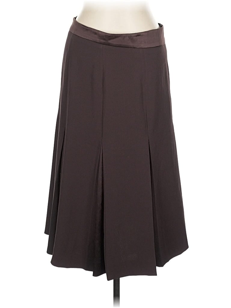 Pre-owned Max Mara Formal Skirt In Brown