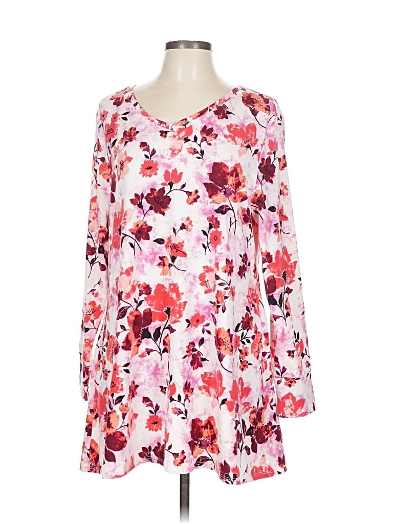 Pre-owned Lularoe Casual Dress In Pink