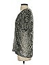 Stella McCartney 100% Silk Silver Tan Short Sleeve Silk Top Size EU (IT) 40 / US 4 - photo 5
