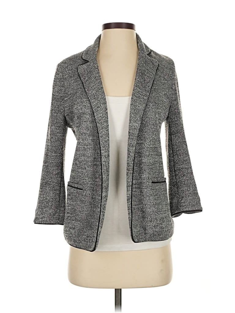 Pre-owned Skies Are Blue Blazer Jacket In Gray