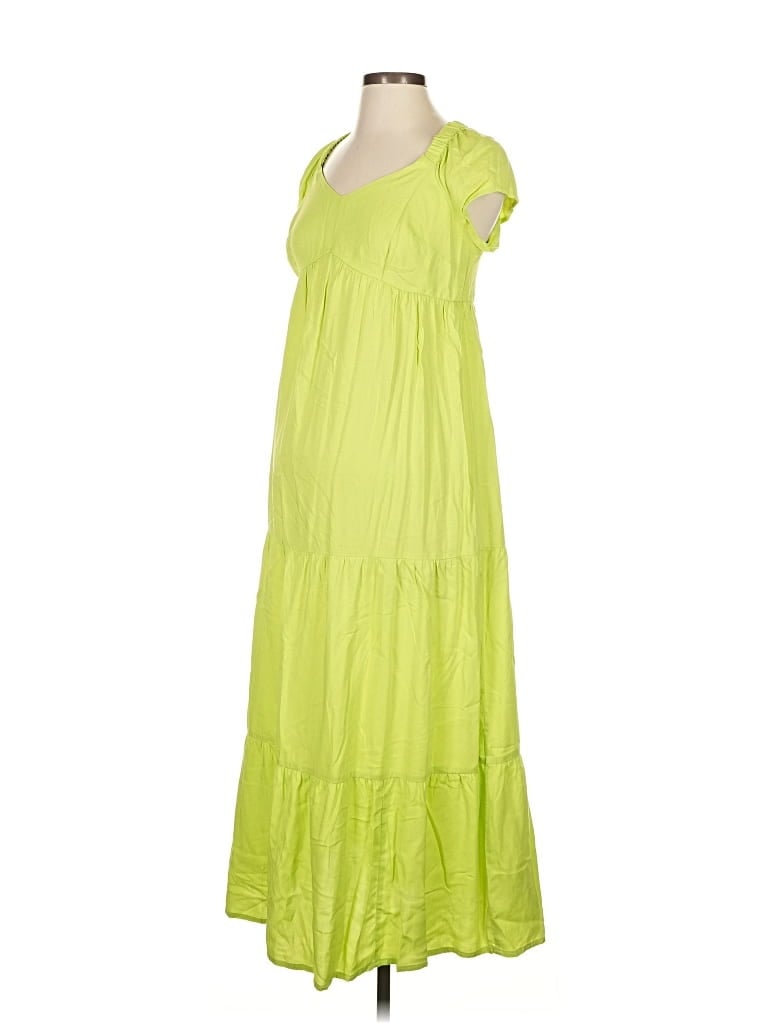 Pre-owned Ingrid & Isabel Casual Dress In Green