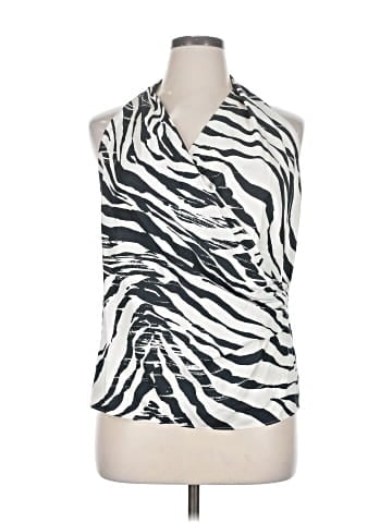 Lafayette 148 New York Sleeveless Silk Top (view 1)