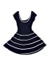 Aqua Stripes Blue Dress Size 13 (estimated) - photo 2