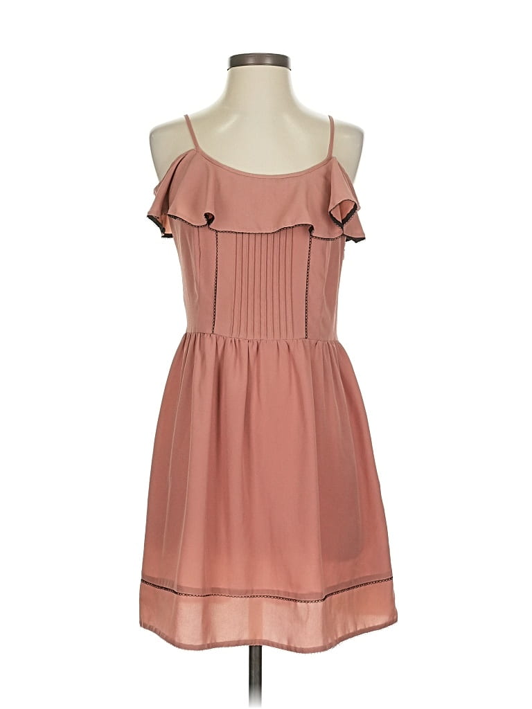 Pre-owned Kimchi Blue Casual Dress In Pink