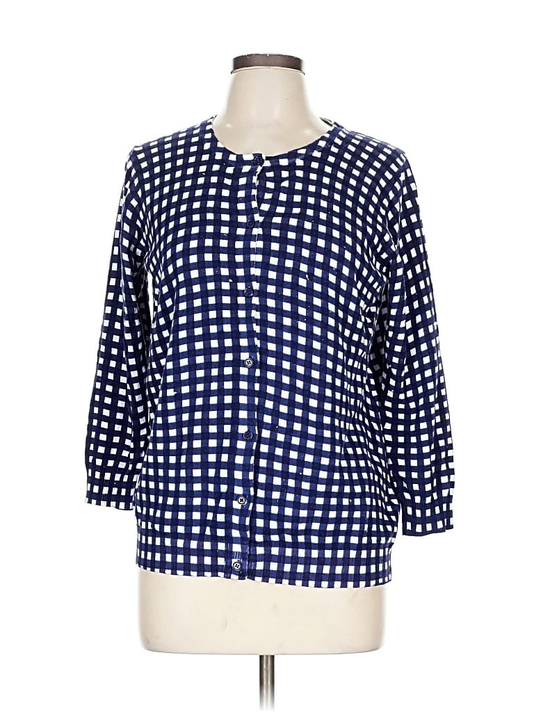 Pre-owned Avon Cardigan Sweater In Blue