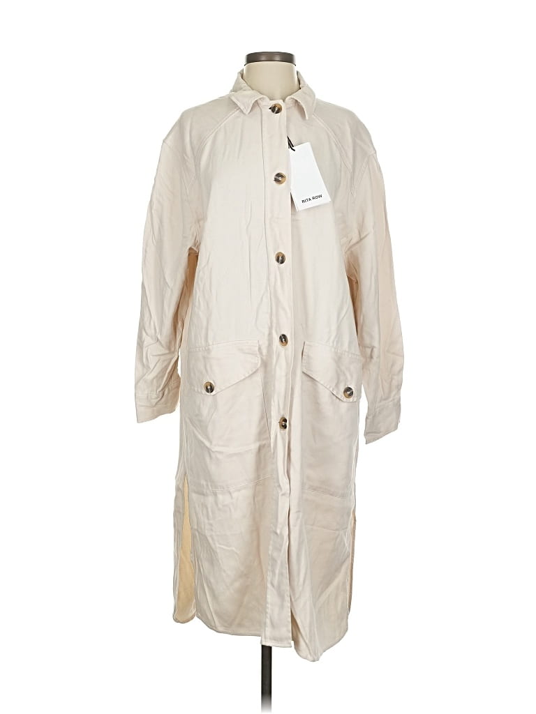 Pre-owned Rita Row Casual Dress In White