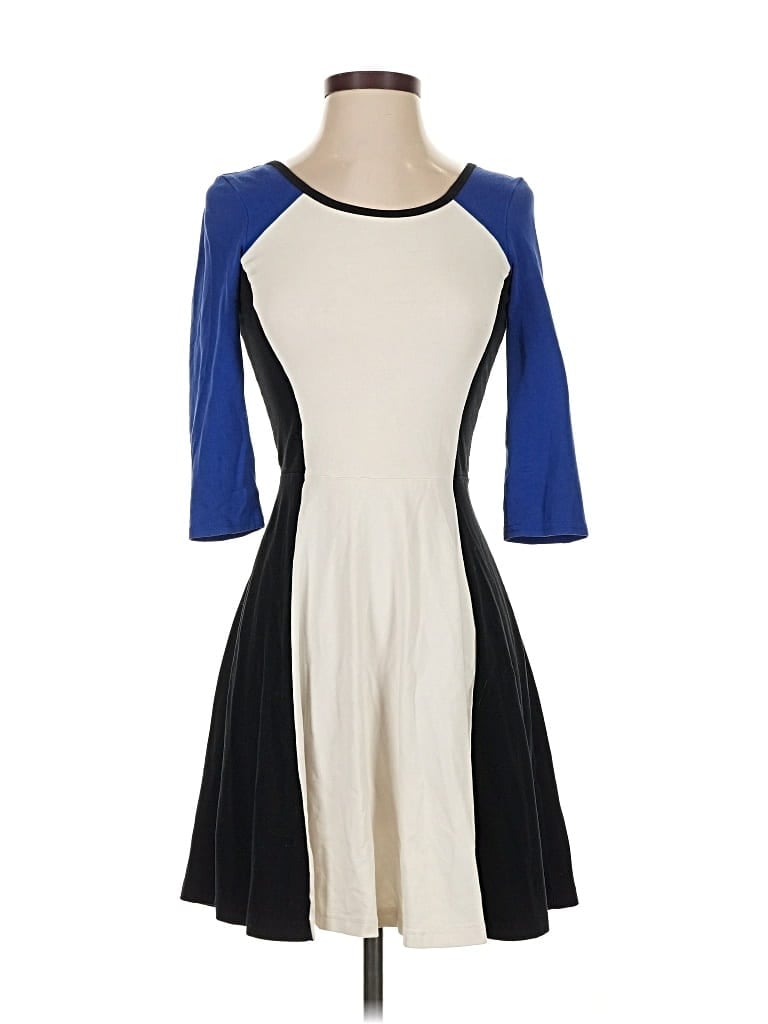 Pre-owned Express Casual Dress In Blue