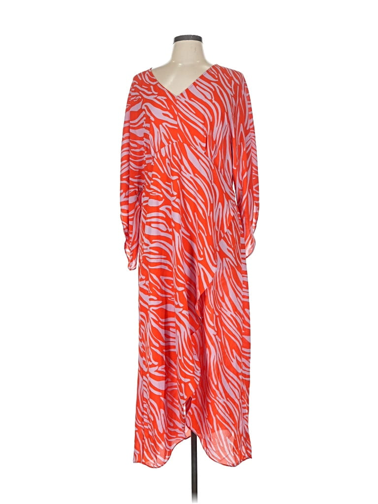 Pre-owned Cabi Casual Dress In Orange