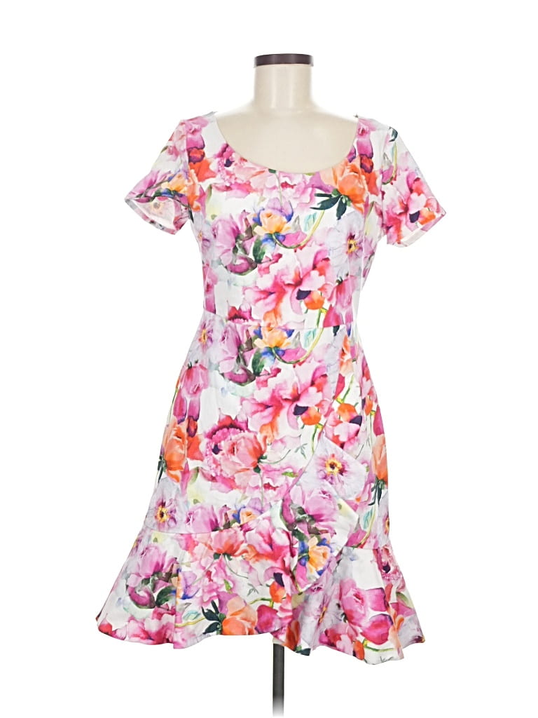 Pre-owned Alexia Admor Cocktail Dress In Pink