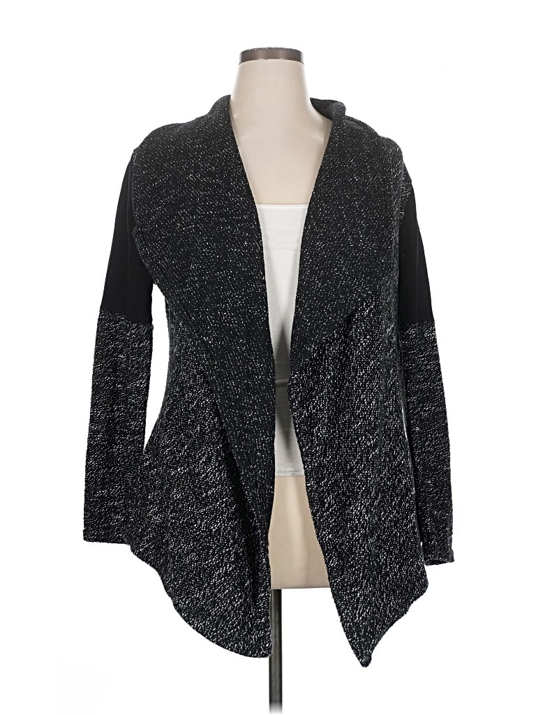 Pre-owned Bnci By Blanc Noir Cardigan Sweater In Black