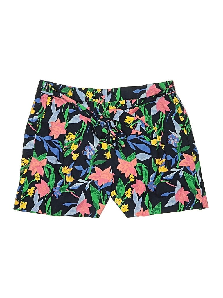 Pre-owned J.crew Factory Store Shorts In Blue