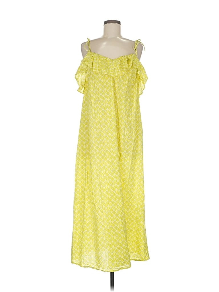 Pre-owned H&m Casual Dress In Yellow