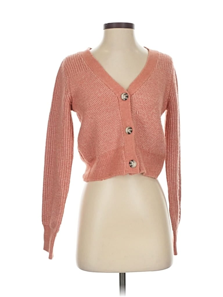 Pre-owned Sincerely Jules Cardigan Sweater In Pink