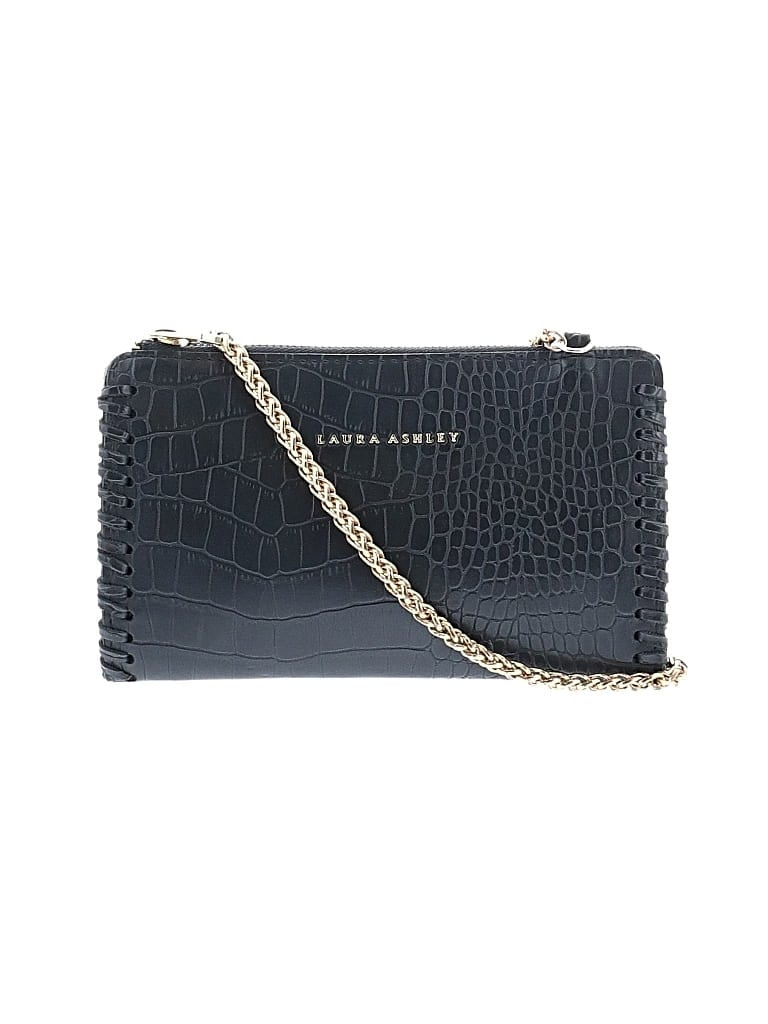 Pre-owned Laura Ashley Crossbody Bag In Black