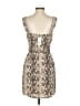 Sugar Lips 100% Polyester Animal Print Tan Cocktail Dress Size S - photo 2