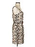 Sugar Lips 100% Polyester Animal Print Tan Cocktail Dress Size S - photo 4