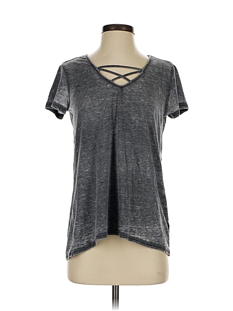 Pre-owned Aéropostale Active T-shirt In Gray